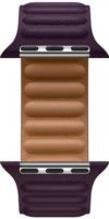 Apple Leather Link Apple Watch M/L 38mm / 40mm / 41mm Dark Cherry - thumbnail