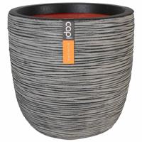 Capi Pot Bol Rib NL 43x41 cm - Antraciet - thumbnail