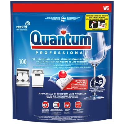 Vaatwastabletten Quantum Pro All-in-one 100 caps Vaatwastabletten Quantum Pro All-in-one 100 caps
