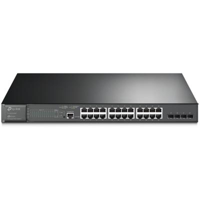TP-Link Omada SG3428MP netwerk-switch Managed L2+ Gigabit Ethernet (10/100/1000) Power over Ethernet (PoE) 1U Zwart TP-Link Omada SG3428MP netwerk-switch Managed L2+ Gigabit Ethernet (10/100/1000) Power over Ethernet (PoE) 1U Zwart