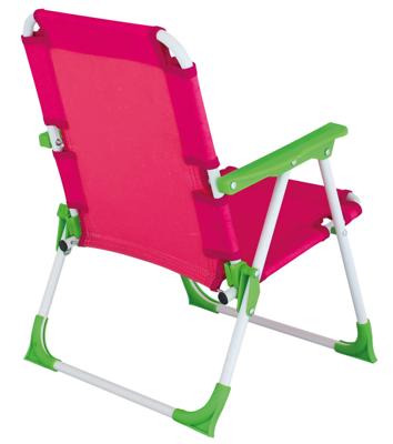 Eurotrail campingstoel kids nicky - roze/ groen Eurotrail campingstoel kids nicky - roze/ groen