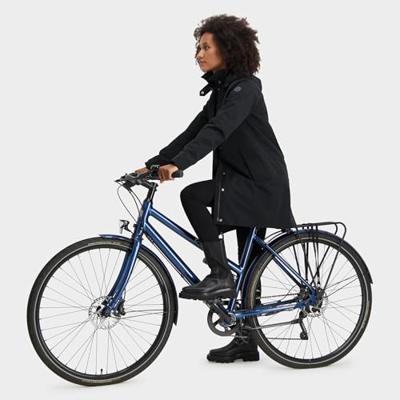 AGU Mac Regenjas Urban Outdoor Dames - Zwart - XS - Waterdicht AGU Mac Regenjas Urban Outdoor Dames - Zwart - XS - Waterdicht