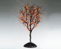 Dry Tree With Orange Lights 11x11x28 cm Halloween LEMAX - Lemax - thumbnail