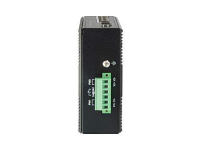 Level One 4x 10/100/1000Mbps PoE RJ45 Transceiver (Gigabit Combo, Gigabit Enterprise (100/1G), Terminal Block, Auto-Negotiation, Auto-MDI/MDIX, 12Gbps, 1024KB buffer, 48-55 VDC)