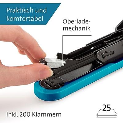 Novus Office B 2 COLOR ID 2.0 020-1953 Nietmachine Petrol Nietcapaciteit: 25 vel (80 g/m²) - thumbnail