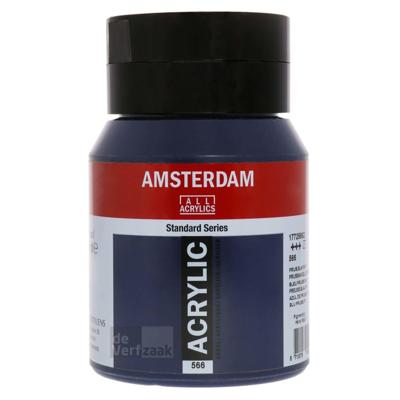 Royal Talens Amsterdam Acrylverf 500 ml - Pruisischblauw 566