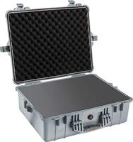 Peli 1550 SVF flightcase zilver met schuim 468x355x193 mm - thumbnail