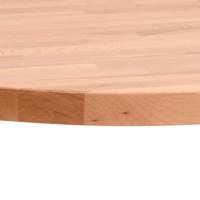 Tafelblad rond 90x2,5 cm massief beukenhout - thumbnail