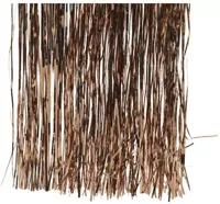 Decoris Lametta Vinyl Glans 50x40cm bruin - thumbnail