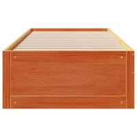 Bedframe zonder matras met lades grenenhout wasbruin 90x200 cm - thumbnail