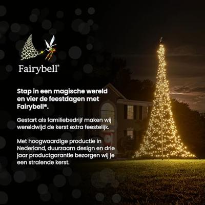 Fairybell 1,5 meter - 240 Led - Warm White - Twinkle - All surface - FANL-AS150-240-03-EU