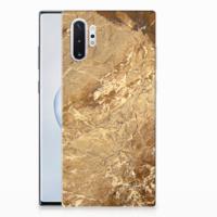 Samsung Galaxy Note 10 Plus | TPU | Siliconen hoesje | Marmer Creme - thumbnail