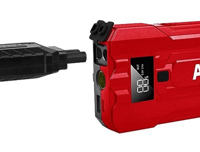 APA Snelstartsysteem Powerpack 10 Ah 4S LiPo 16443 Starthulpstroom: 400 A 1x 12V-uitgang, SOS signaallamp, Verpolings- en elektronicabescherming, 1x