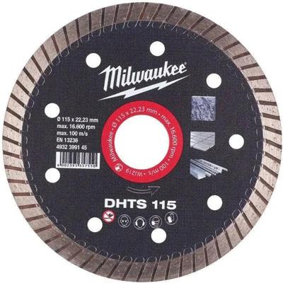 Milwaukee Diamantdoorslijpschijven DHTS DHTs 115 mm 1 st - 4932399145