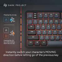 Dark Project ALU87A Midnight TKL Mechanisch Gaming Toetsenbord - thumbnail