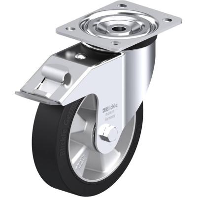 Blickle L-ALEV 180K-FI Zwenkwiel met rem Wieldiameter: 180 mm Draagvermogen (max.): 400 kg 1 stuk(s)