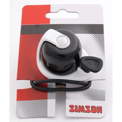 Simson fietsbel allure zwart-wit op kaart