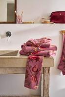 Pip Studio Pip Studio Secret Garden Douchelaken Mauve 70x140 cm - thumbnail