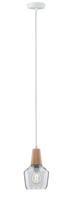 Paulmann Neordic Ylvie 79744 Hanglamp LED E27 20 W Hout, Helder - thumbnail
