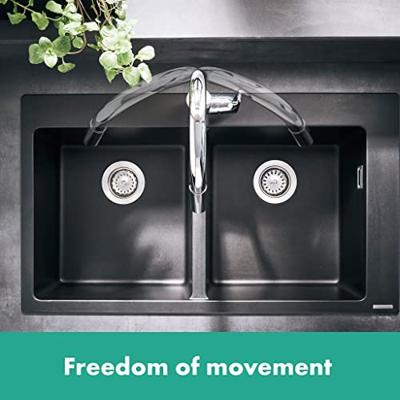 Hansgrohe Focus keukenkraan met uittrekbare vuistdouche chroom 31815000