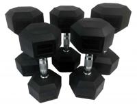 Tunturi Hexa Dumbellset 12-20 kg - thumbnail