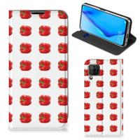 Huawei P40 Lite | Flip Style Cover | Paprika Red - thumbnail