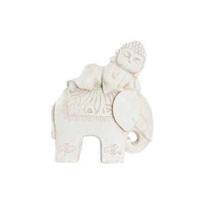 Decoratieve figuren DKD Home Decor Verouderde afwerking Olifant Wit Orientaals Magnesium (42 x 24 x 46 cm) Decoratieve figuren DKD Home Decor Verouderde afwerking Olifant Wit Orientaals Magnesium (42 x 24 x 46 cm)