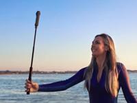 Insta360 Invisible selfie stick 114cm zwart - thumbnail