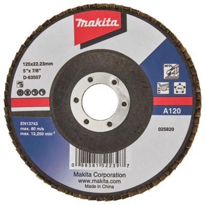 Makita Accessoires Lamellenschuurschijf 125mm A120 - D-63507 D-63507