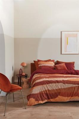 Beddinghouse Dekbedovertrek William Rood-Lits-jumeaux (240 x 200/220 cm)