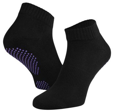 Dames Yoga sok met antislip - Sneaker pilates sokken - Grip sokken