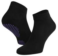 Dames Yoga sok met antislip - Sneaker pilates sokken - Grip sokken - thumbnail