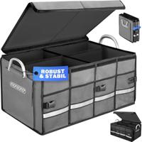 Kofferbak Organizer Tas Grijs 60x35x30cm - thumbnail