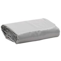 VidaXL Dekzeil 650 g/m² 1x2,5 m grijs - thumbnail