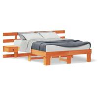 Bedframe met lade Bruin 120 x 200 cm - thumbnail