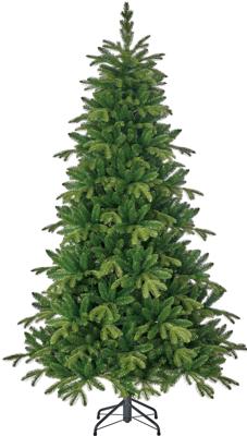 Black box kunstkerstboom Brampton slim h185 x d114cm groen