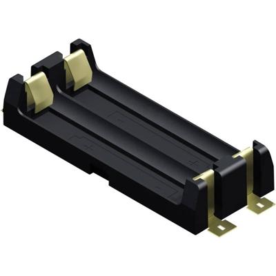 Keystone Electronics 1022 Batterijhouder Aantal cellen: 2 AAA (potlood) Oppervlakte montage SMD (l x b x h) 46 x 22 x 11 mm