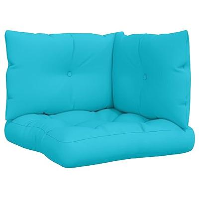 VidaXL Palletkussens 3 st oxford stof turquoise