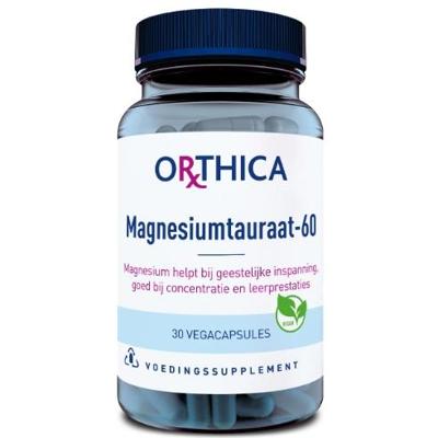 Orthica Magnesiumtauraat-60 Capsules Orthica Magnesiumtauraat-60 Capsules