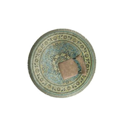 Dutchbone Bodega vloerkleed Ø175 cm Groen