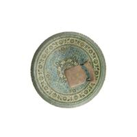 Dutchbone Bodega vloerkleed Ø175 cm Groen - thumbnail