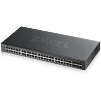 Zyxel Nebula 48-poorts Gigabit Ethernet Smart Managed Switch -4 Gigabit combo-poorten, 2 SFP Ports en Hybride Cloudmodus, Levenslange garantie [GS1920-48v2] - thumbnail