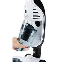 Domo steelstofzuiger 2 in 1 met oplaadbare batterij, 14,4 V, wit - thumbnail
