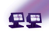 Lemax halloween purple light s/2 verlichte accessoire Spooky Town 2003 - thumbnail