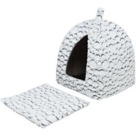 Hut Trixie Wit Grijs 32 × 42 × 32 cm