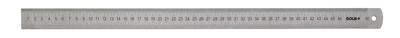 Sola Stalen lineaal 500x30x1mm RVS LSB500, dubbelzijdige maatverdeling mm/cm - 56104401 - 56104401