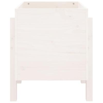 Plantenbak 62x50x57 cm massief grenenhout wit Plantenbak 62x50x57 cm massief grenenhout wit