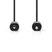 Nedis Optische Audiokabel | TosLink Male | Mini-Toslink | 1 m | 1 stuks - CAGP25100BK10 CAGP25100BK10 - thumbnail