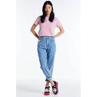 Tommy Jeans Pop Color Hybrid Sandal plateau sandalen wit/blauw - thumbnail