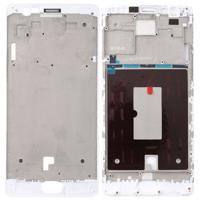 Front behuizing LCD frame bezel Plate voor OnePlus 3/3T/A3003/A3000/A3100 (wit) - thumbnail
